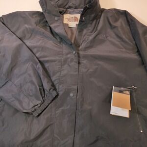 The North Face Womens XXL Black Utility Windwall‎ Lightweight Jacket M66